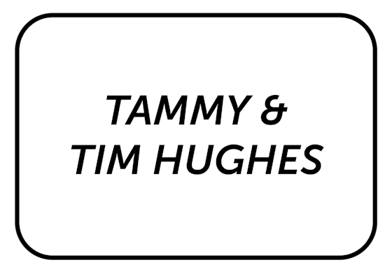 Center for BrainHealth sponsor nameplate reading: Tammy & Tim Hughes.