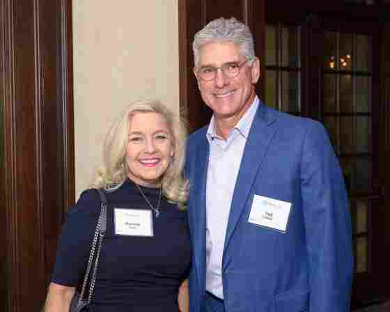 2023 Friends of BrainHealth Campaign Chairs: Marena Gault and Ted Uzelac.