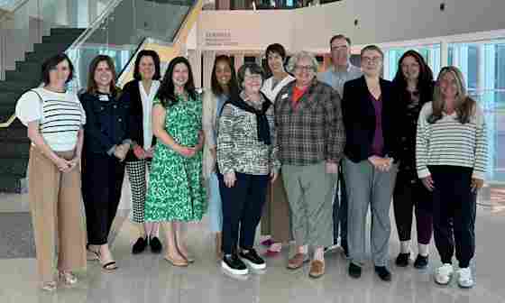Leaders of the Mental Wellness Collective, a collaboration between the YMCA of Metropolitan Dallas, Metrocare Services, Momentous Institute, Grant Halliburton Foundation and Center for BrainHealth, part of The University of Texas at Dallas.