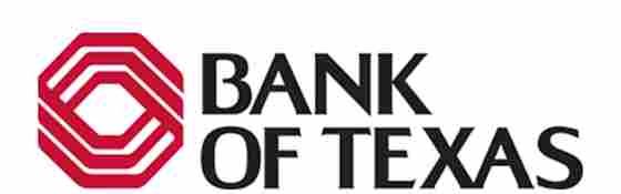 Logo for Bank of Texas, sponsors of the 2022 Art of Kindness. 