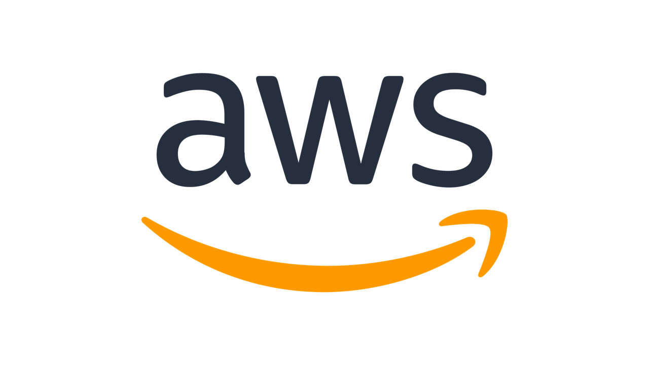 Logo for Amazon Web Services.
