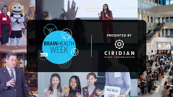 BrainHealth Week is an annual celebration that makes it easy to take action to improve brain health through experiences designed to educate and inspire people of all ages.