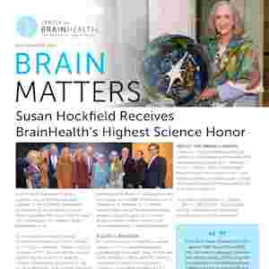 2021 Brain Matters Monthly newsletter, with Susan Hockfield feature article.