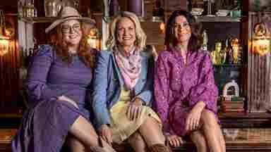 Lacey Young, Angie Carpenter and Kamilia Smith of AWARE Dallas.