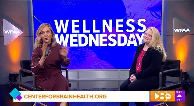 BrainHealth's Dr. Lori Cook on Good Morning Texas with Jane McGarry.