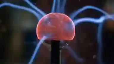 A close up view of plasma.