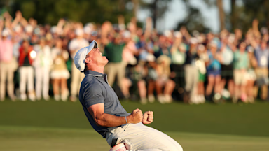 Rather than fearing anxiety, Rory McIlroy harnessed it to help him win the 2025 Masters. Photograph: Richard Heathcote/Getty Images.
