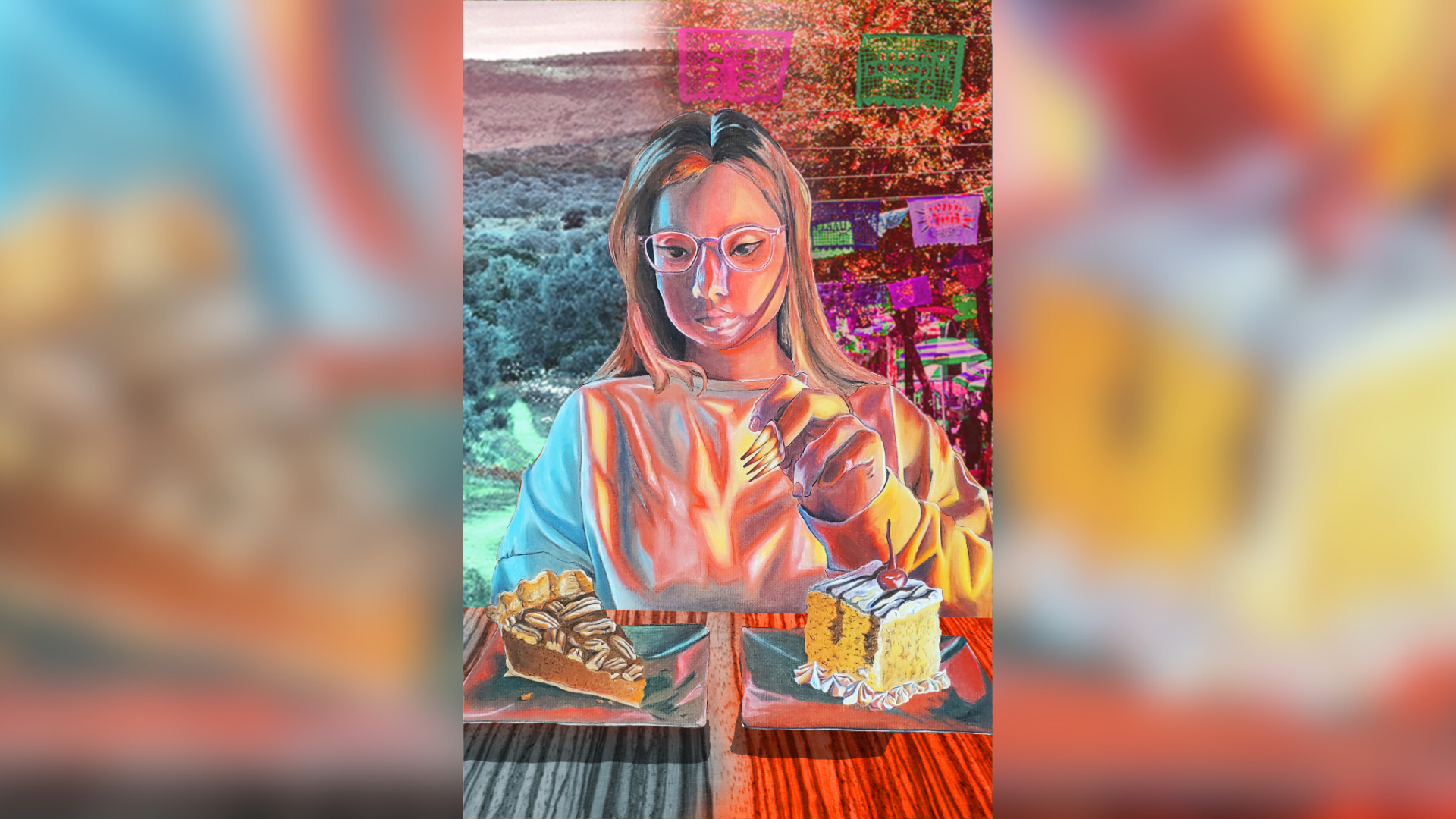 Appropriation or Essence by Isabel Thomas, 2025 Art of BrainHealth Competition Finalist