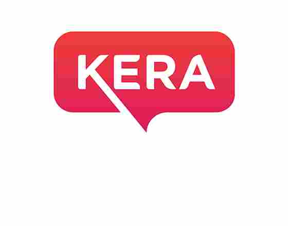 Logo for KERA, our fall 2022 media partners for BrainHealth Presents.