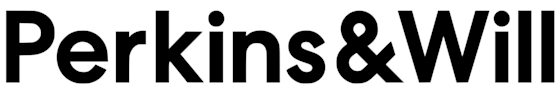 Logo for Perkins&Will architecture firm.