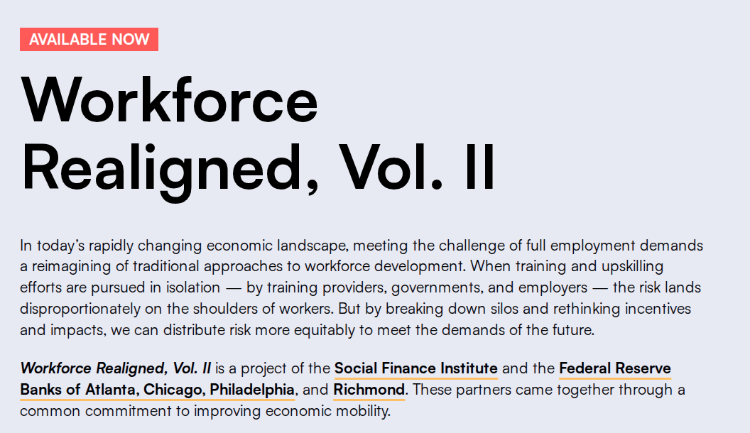 A must-read about how impact investment can help maintain employment