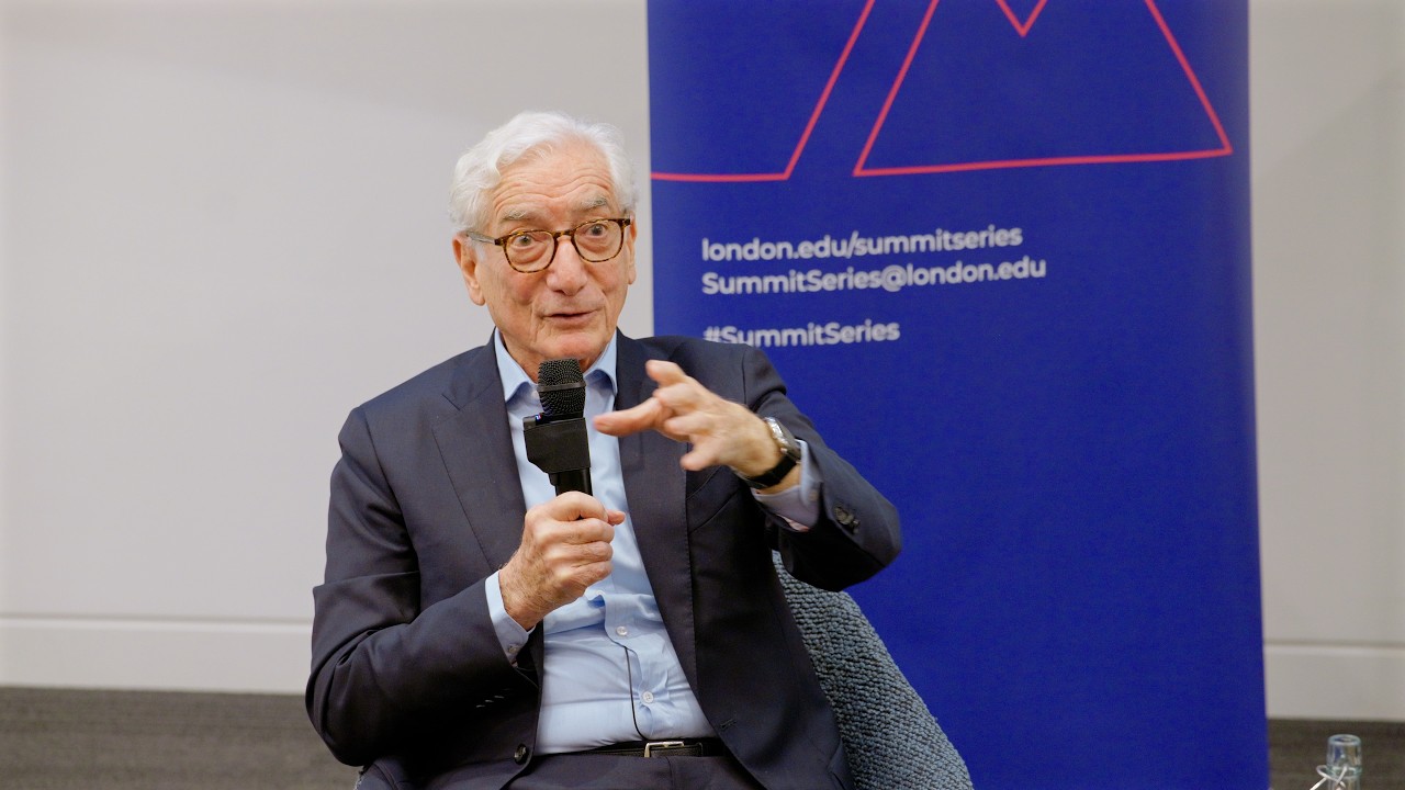 Sir Ronald Cohen at London Business School