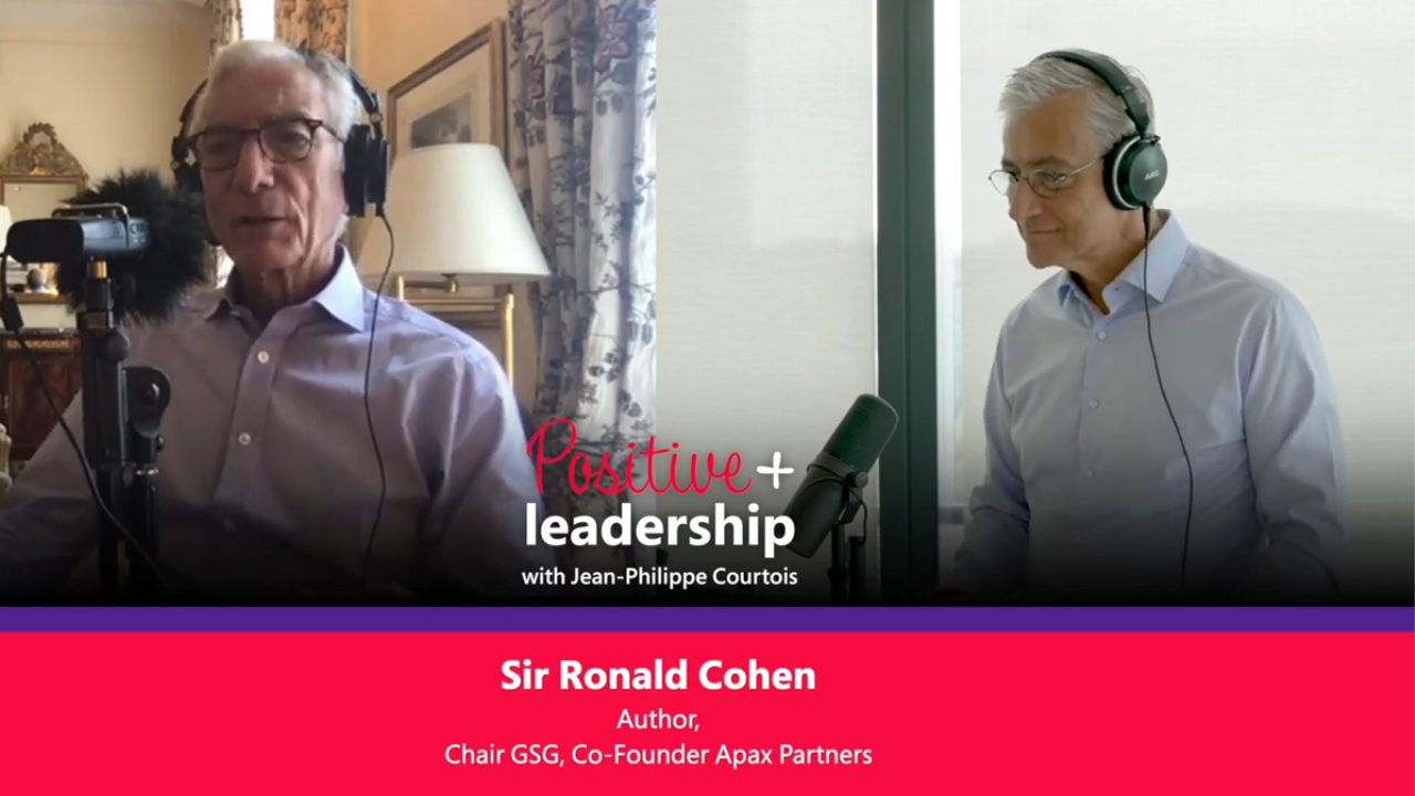 Microsoft Positive Leadership Podcast With JP Courtois