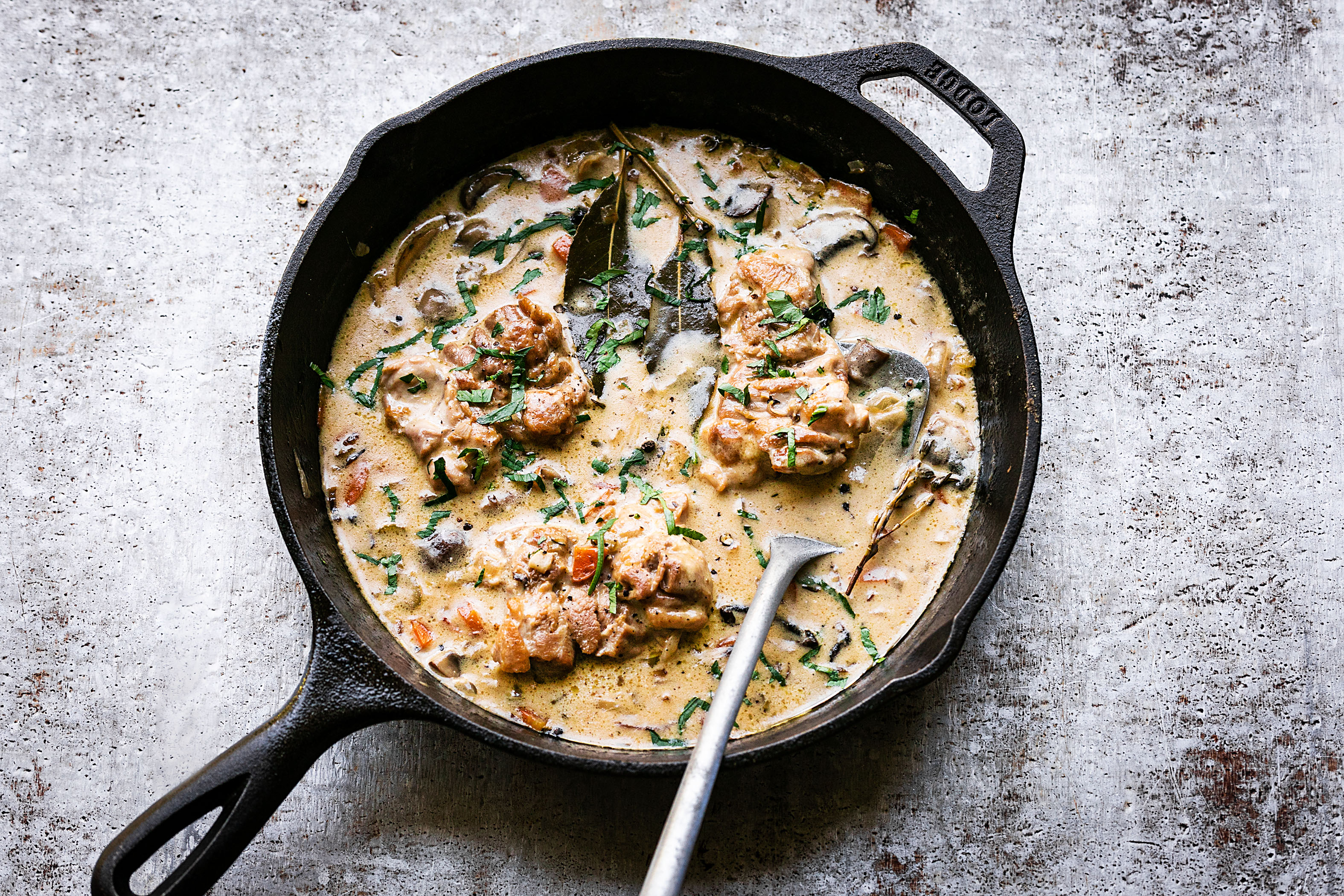 Schritt 2:  Klassisches Hühnerfrikassee fertiggaren