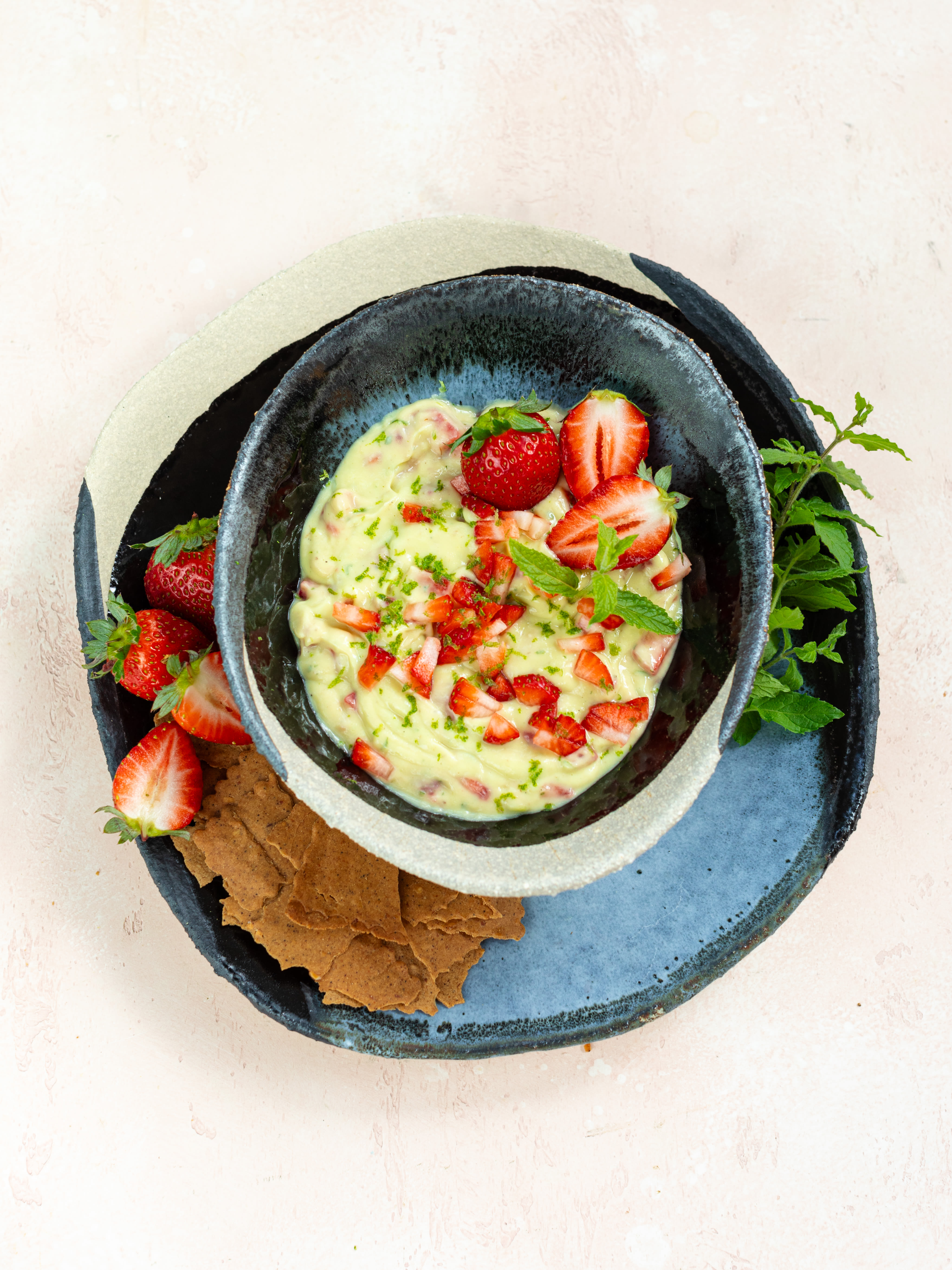 Süsse Erdbeeren-Guacamole Rezept 4