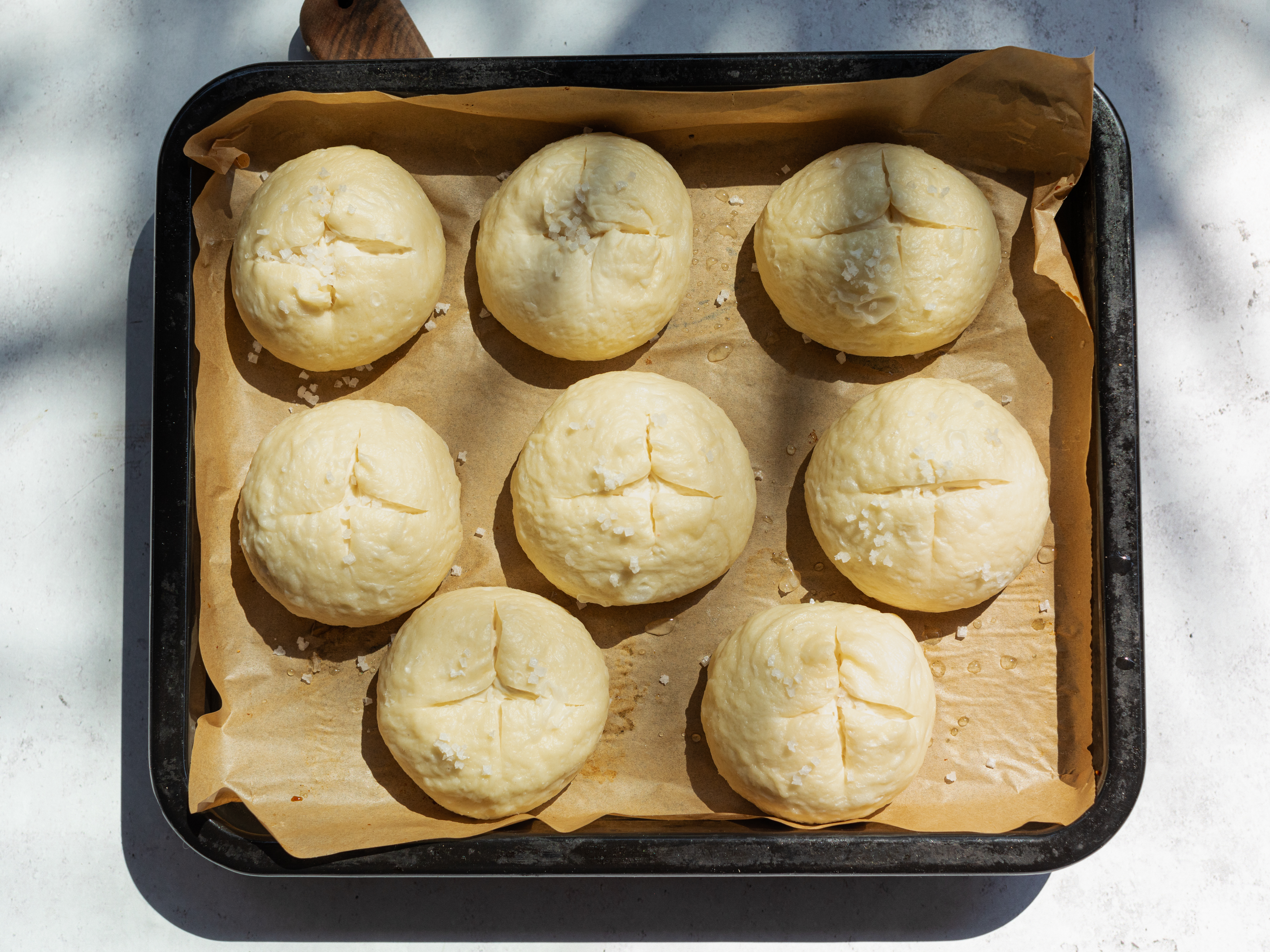 Schritt 4: Laugen-Brötli  backen