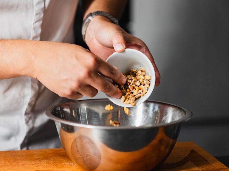 Schritt 3: Brownie Masse fertig stellen Schritt 3: Brownie Masse fertig stellen