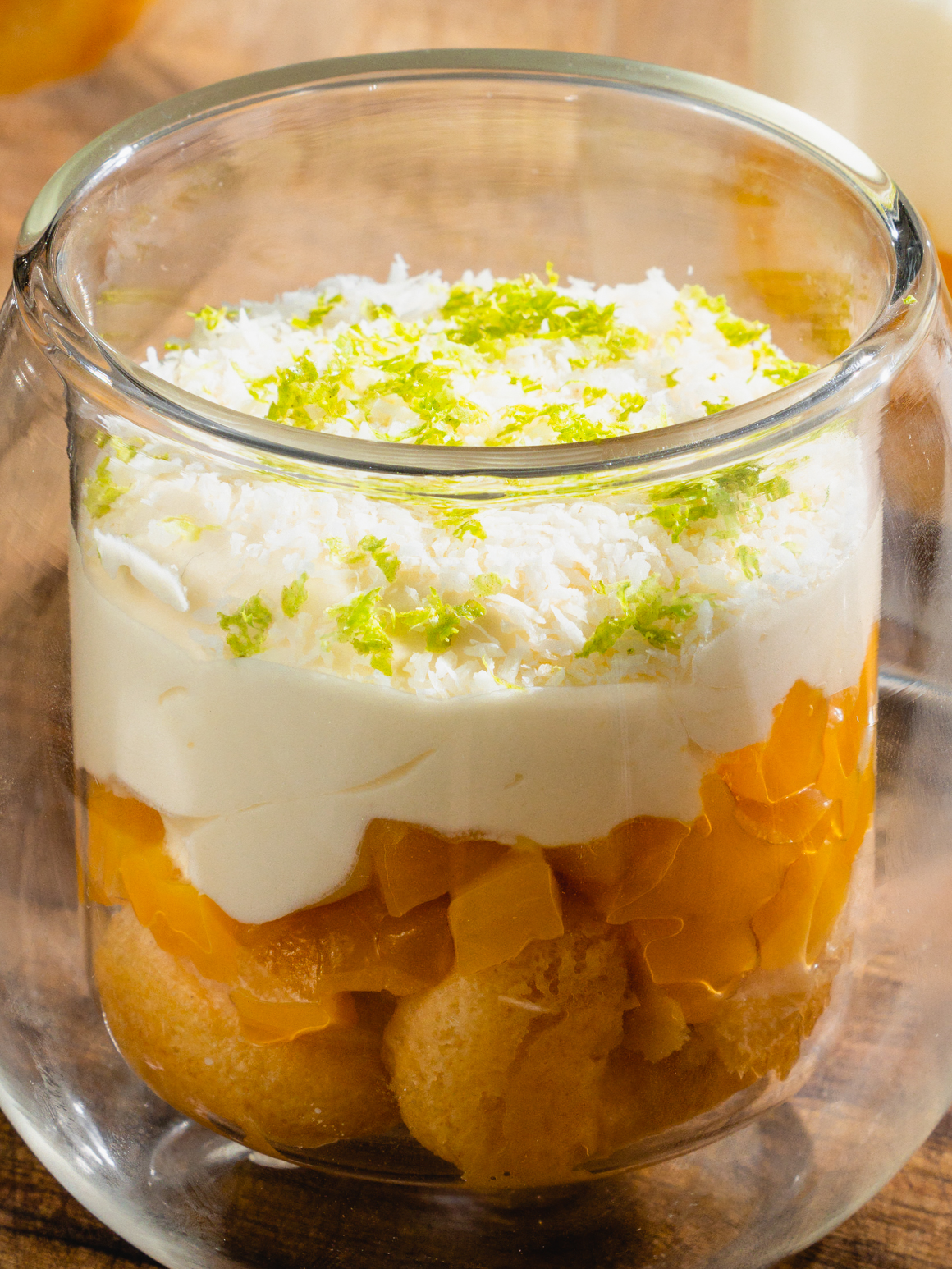 Mango-Kokos-Tiramisu mit Limetten-Creme Rezept 2
