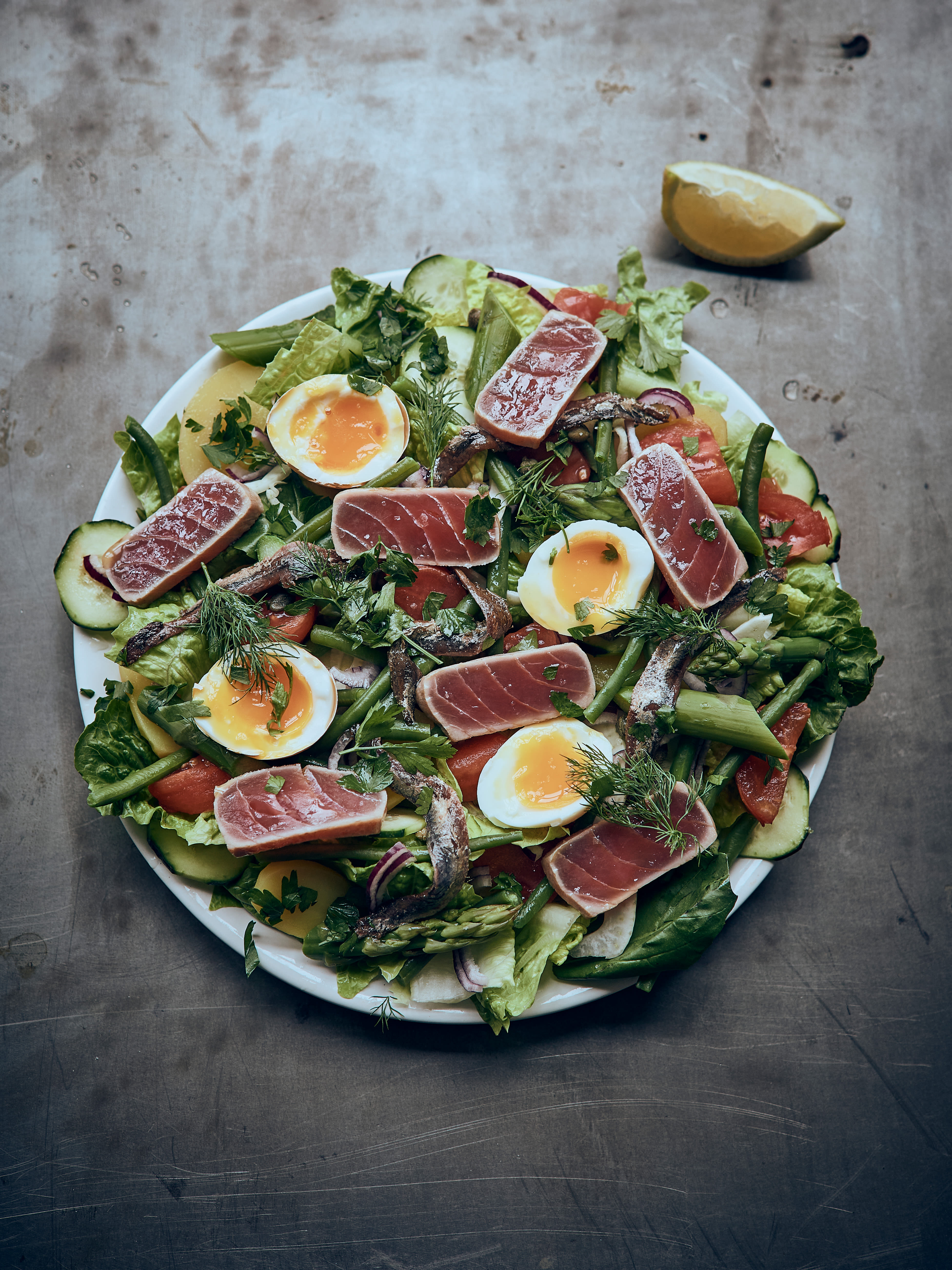 Salade Niçoise Rezept