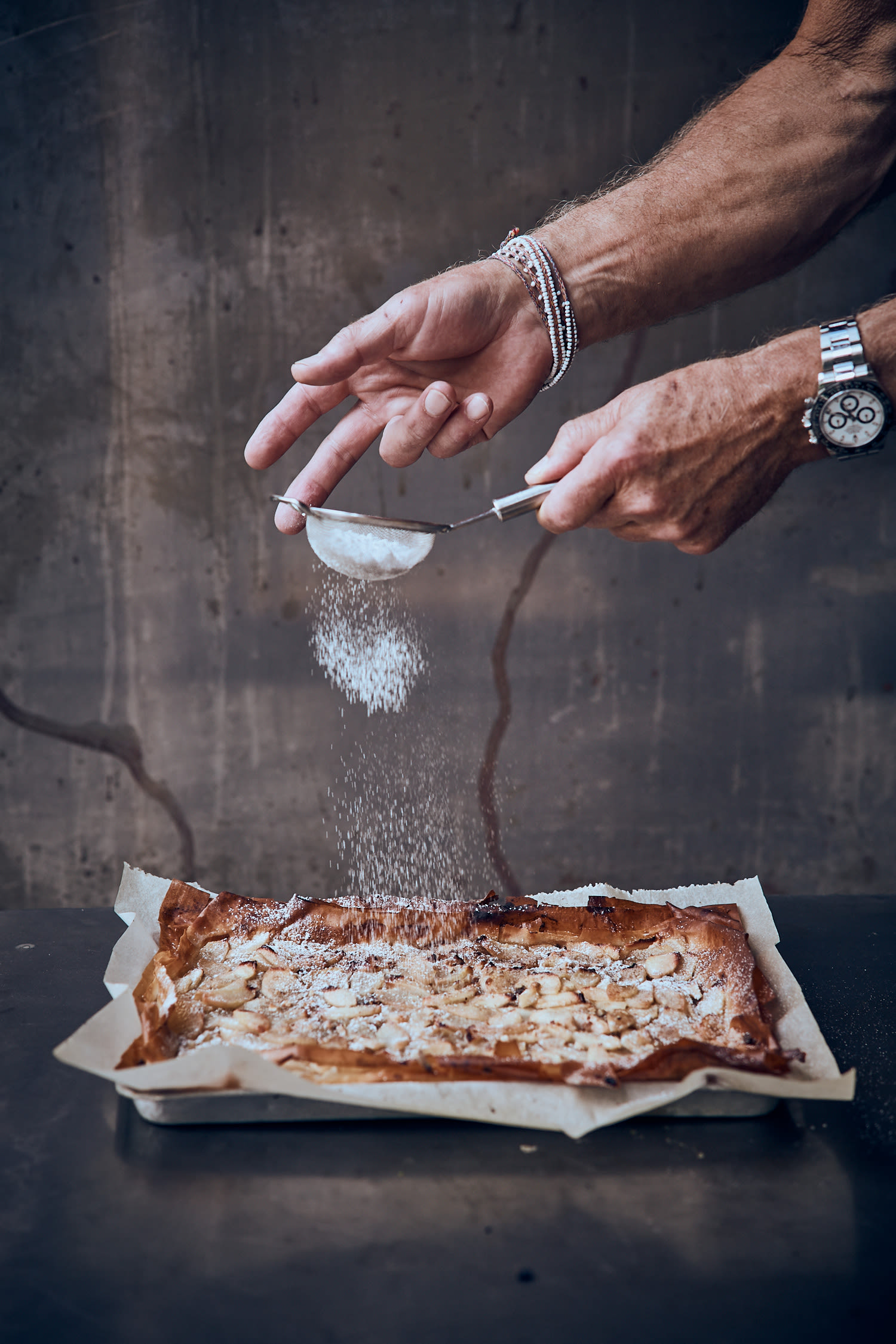 Crunchy Apfel-Birnen-Tarte mit Amaretti Rezept 3