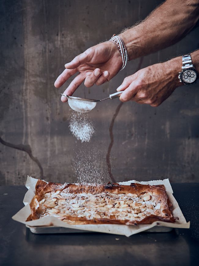 Crunchy Apfel-Birnen-Tarte mit Amaretti Rezept 3 Crunchy Apfel-Birnen-Tarte mit Amaretti Rezept 3