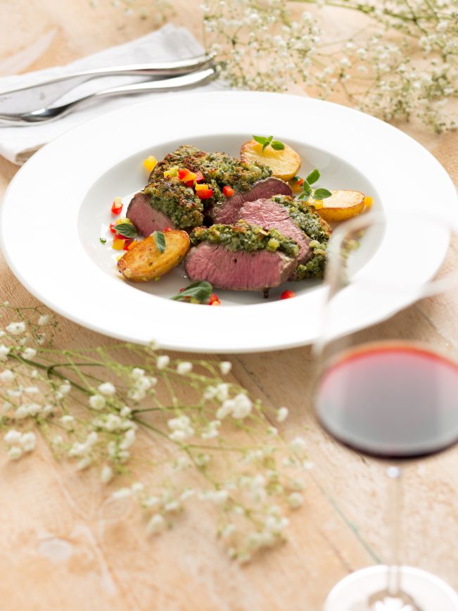 Lammnierstück mit Kräuterkruste Rezepte 1 Lammnierstück mit Kräuterkruste Rezepte 1
