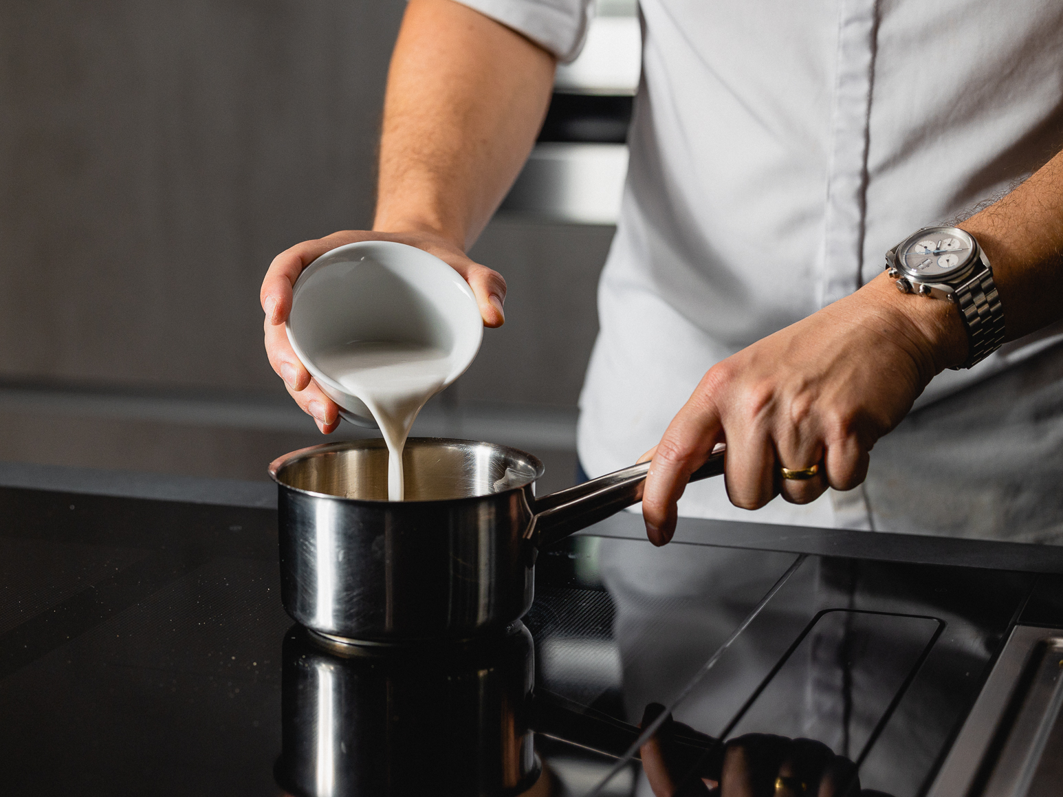 Schritt 1: Porridge kochen 