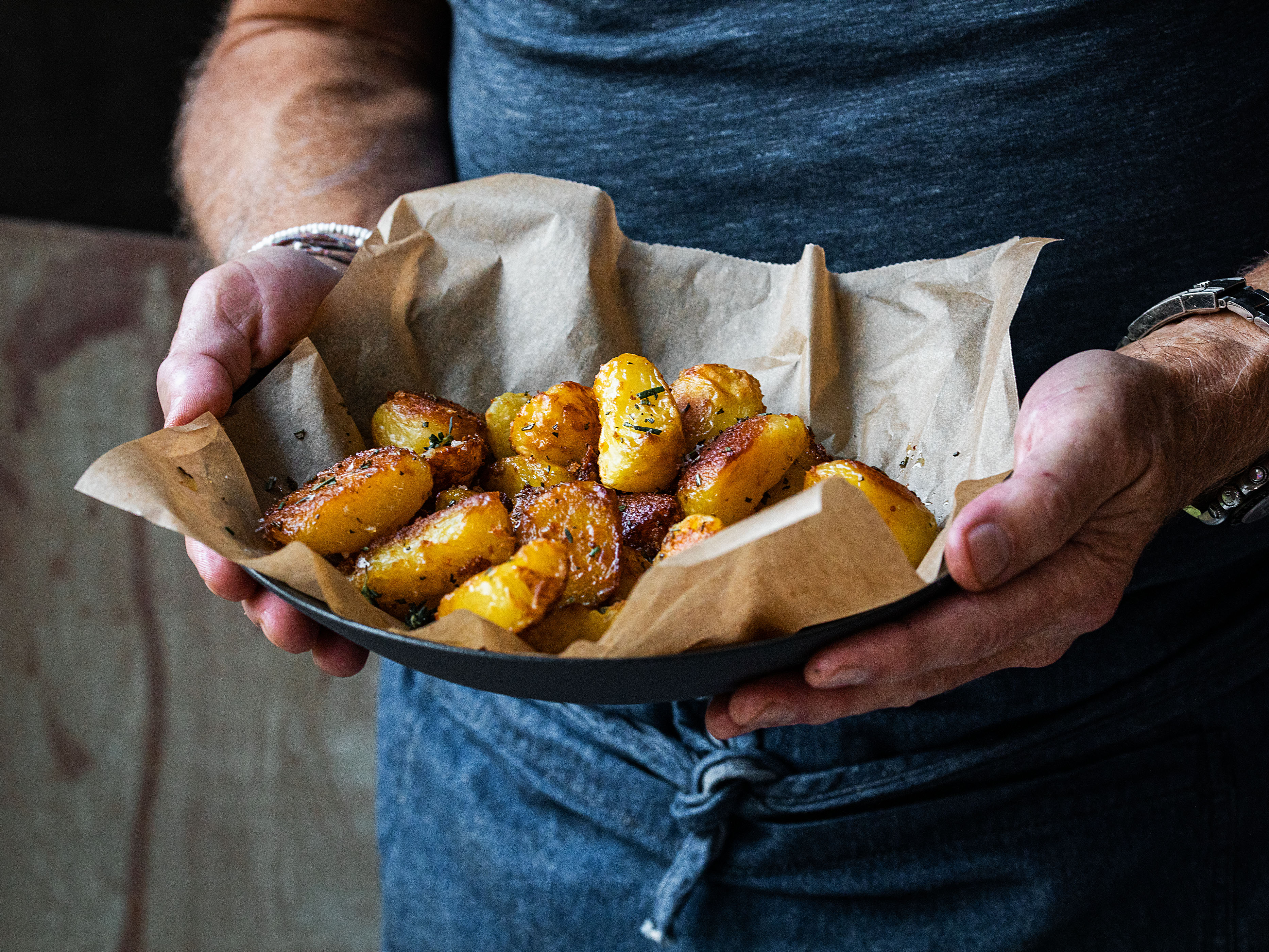 Schritt 3: Kartoffeln rösten