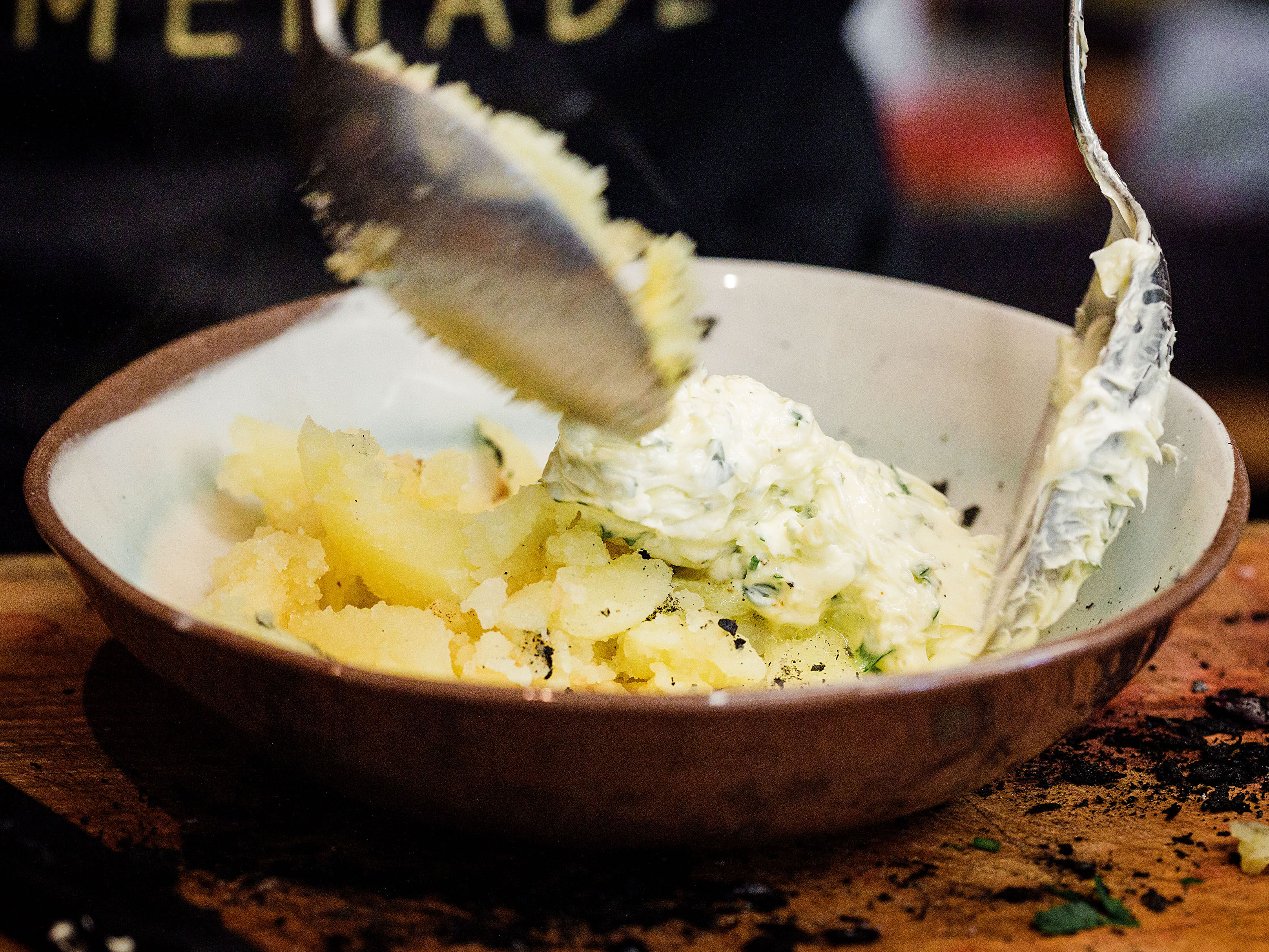 Schritt 3: Kartoffelpüree zubereiten für den verkohlter Lauch mit Kartoffelpüree