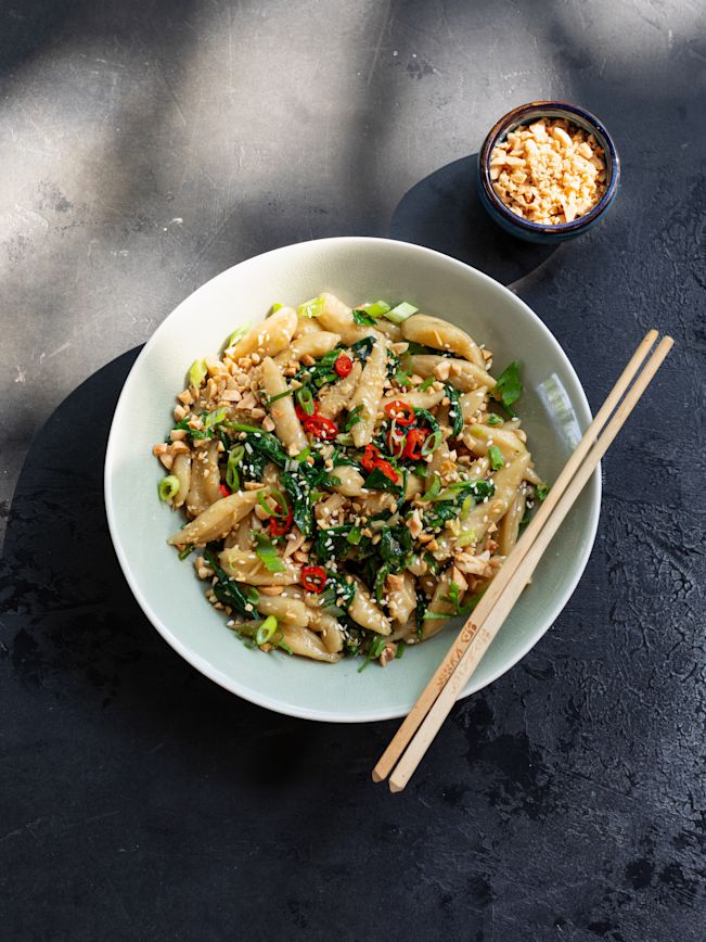 Asiatische Scherennudeln Rezept 1 Asiatische Scherennudeln Rezept 1