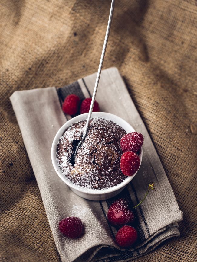 Schokoladen Küchlein mit flüssigem Kern Rezept1 Schokoladen Küchlein mit flüssigem Kern Rezept1