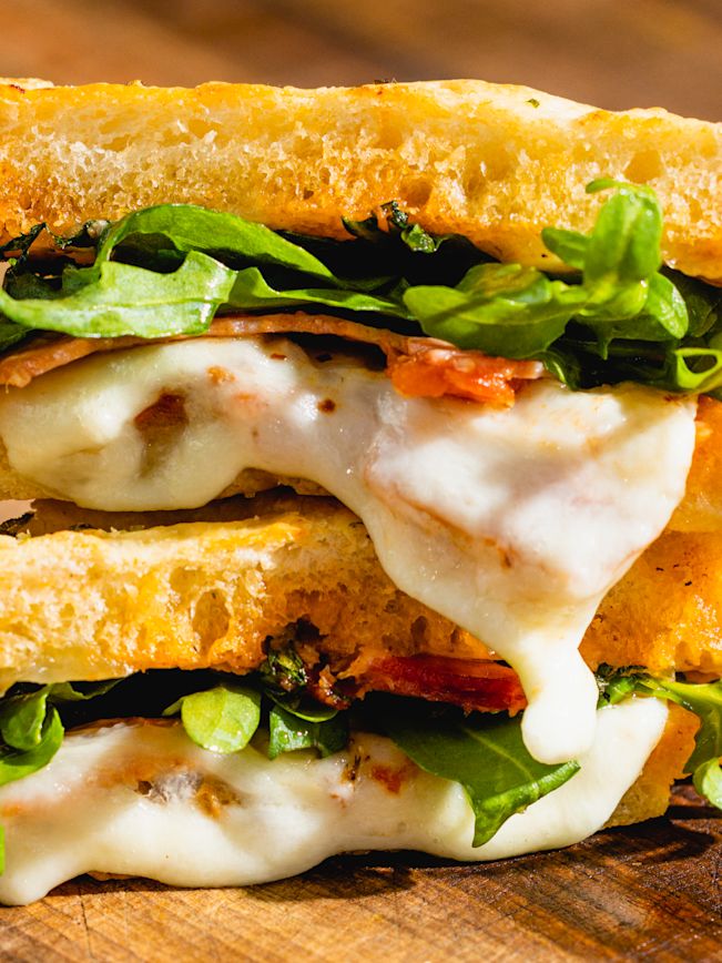 Italienischer Focaccia-Croque Monsieur Rezept 2 Italienischer Focaccia-Croque Monsieur Rezept 2