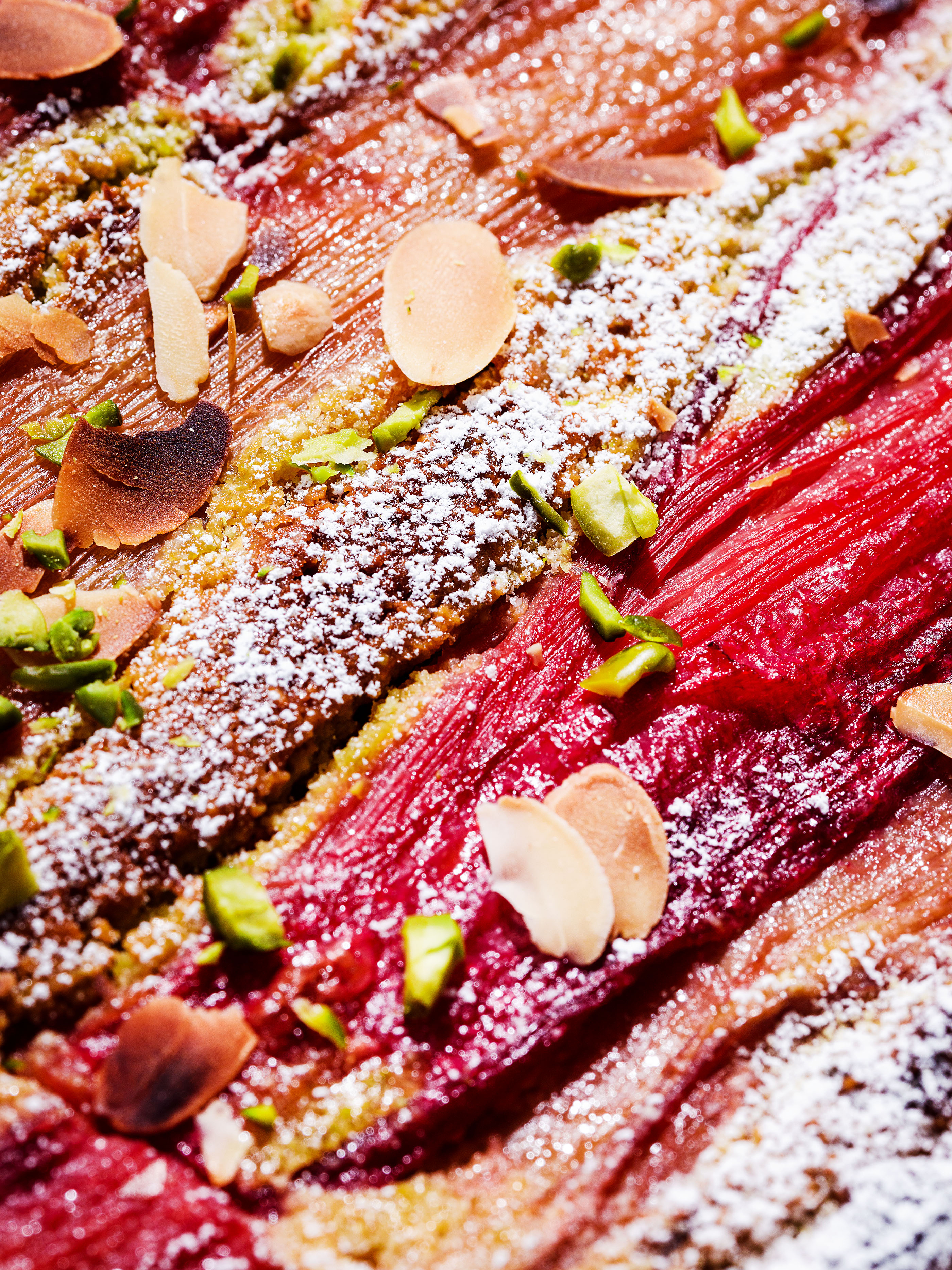 Rhabarber-Blätterteig Tarte mit Pistaziencreme Rezept 2