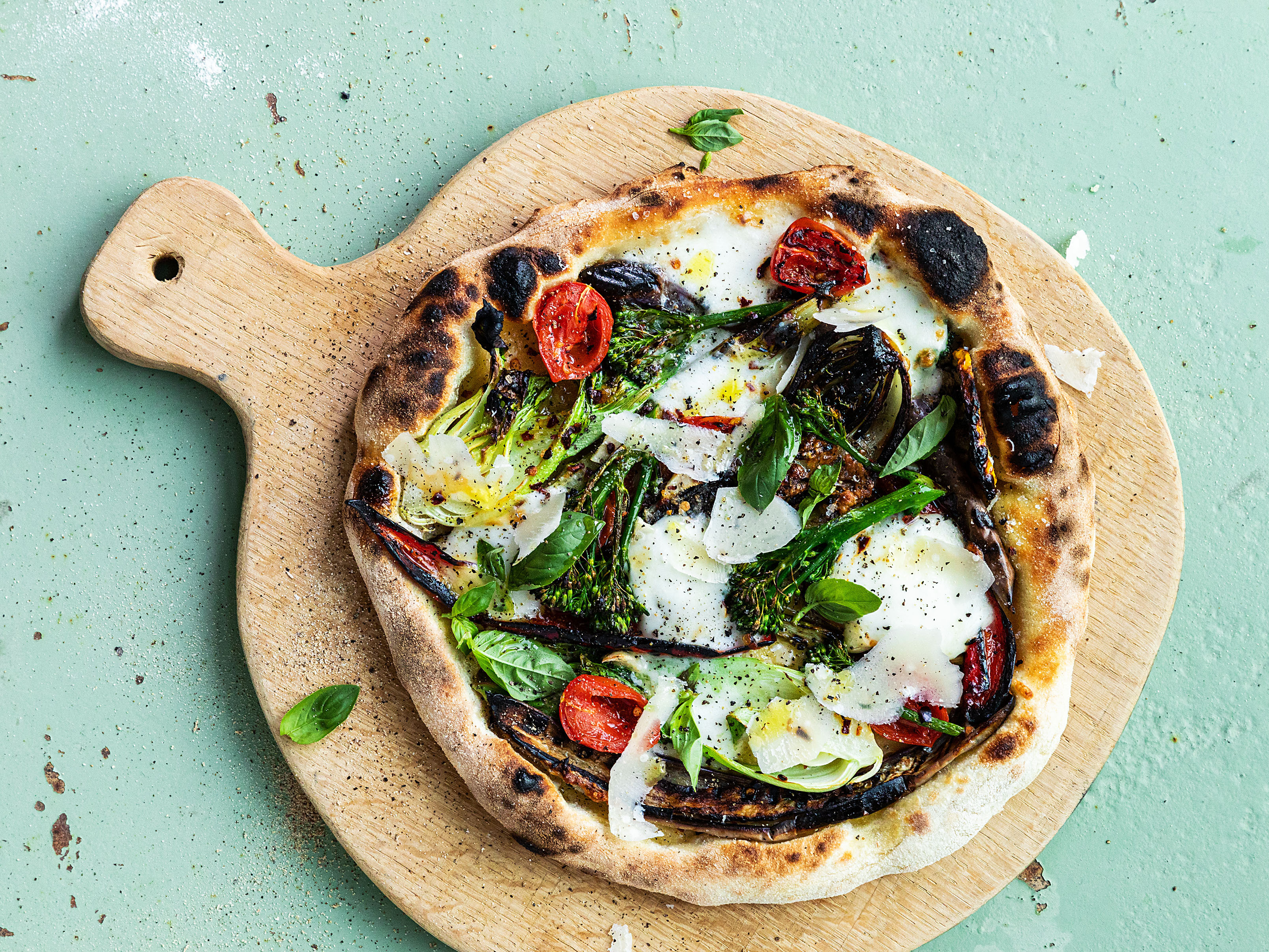 Schritt 4: Pizza backen