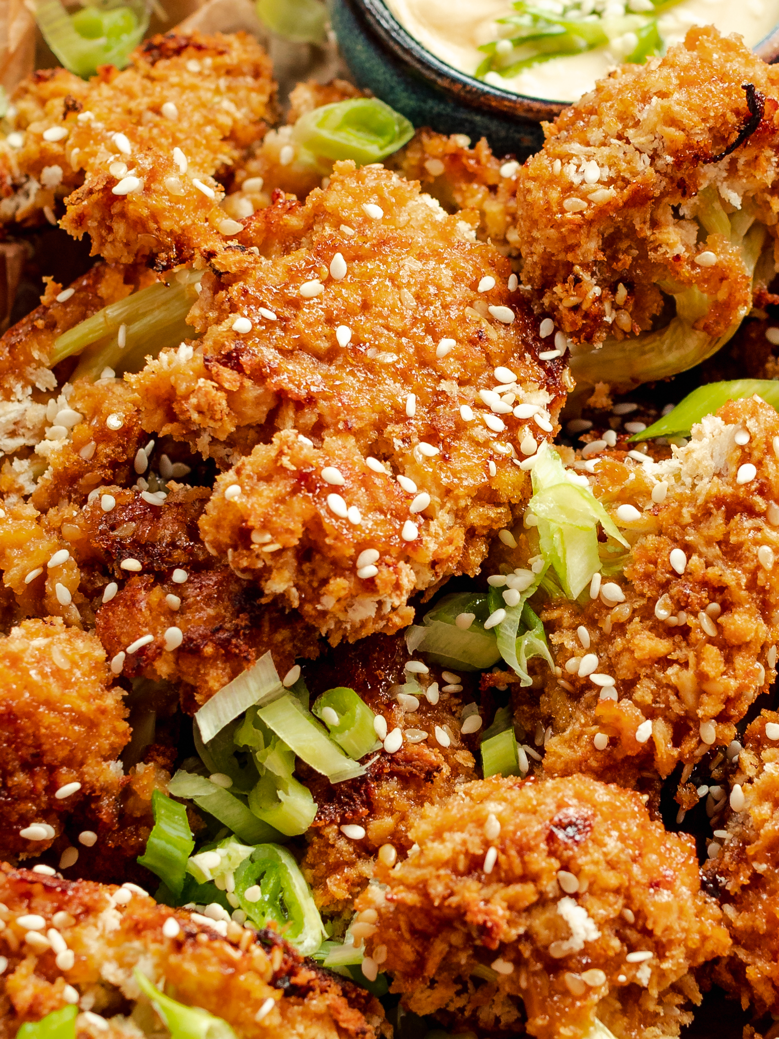 Sesam Blumenkohl „Wings“ Rezept 6