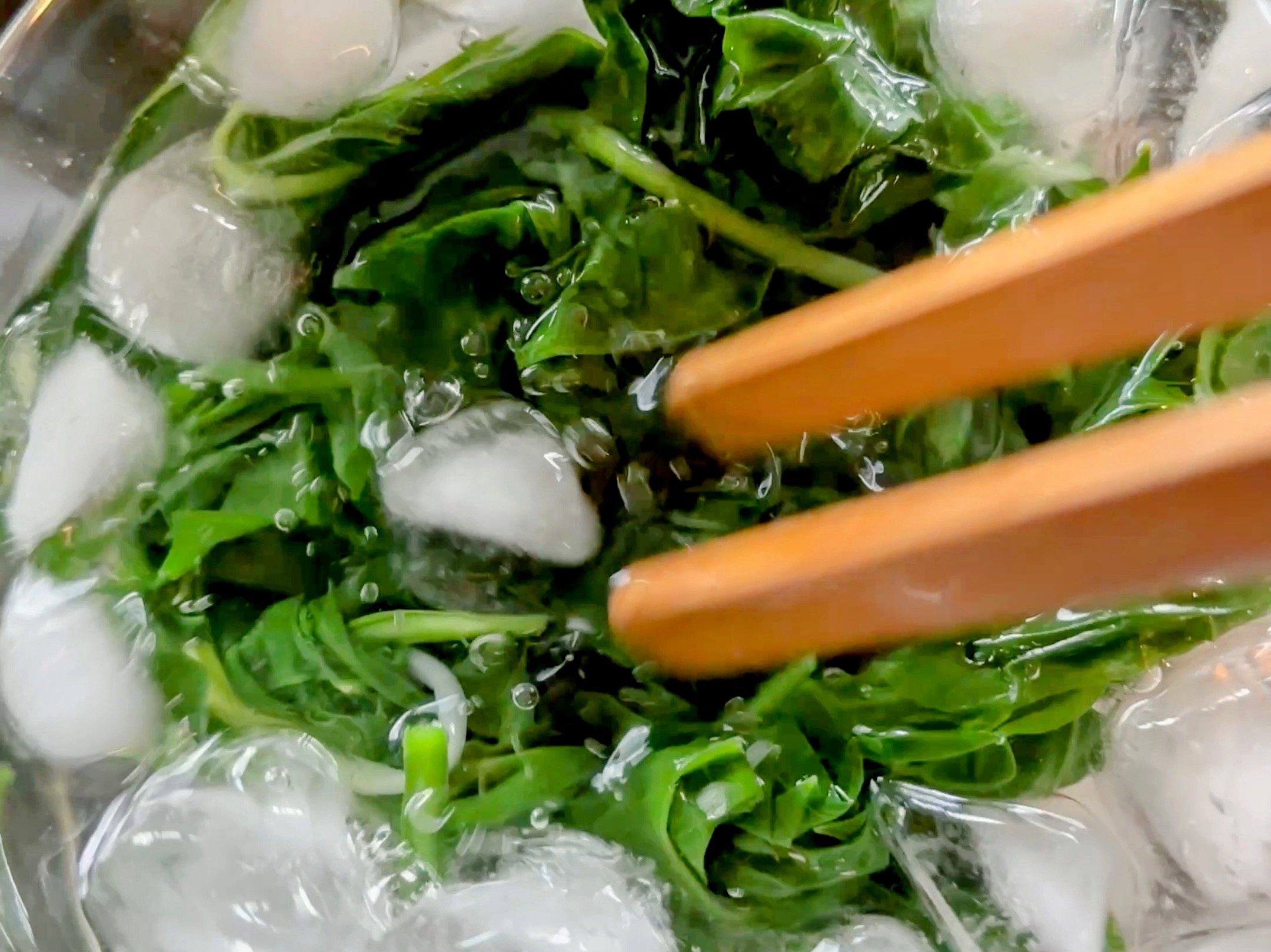 Schritt 1: Sofort in Eiswasser abschrecken