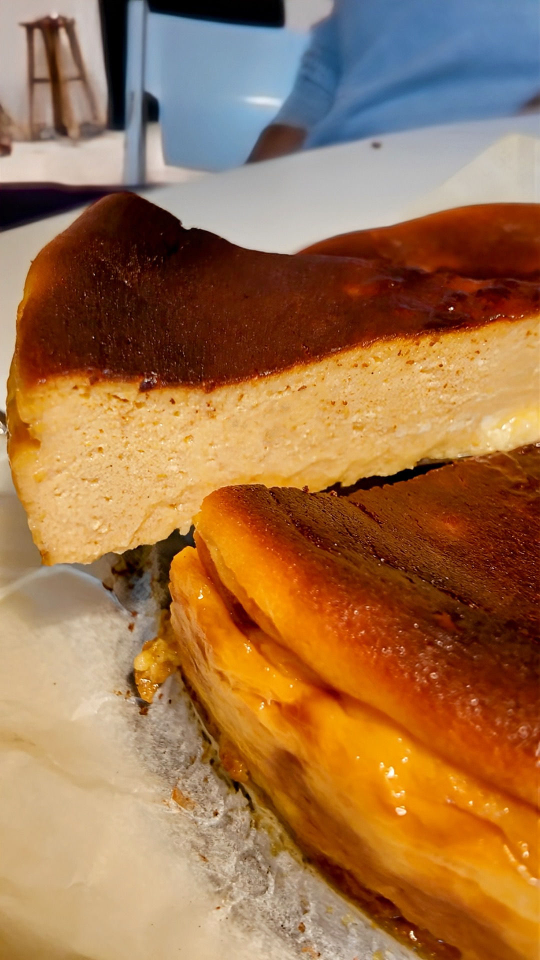 Basken-Kürbis Cheesecake Rezept 2