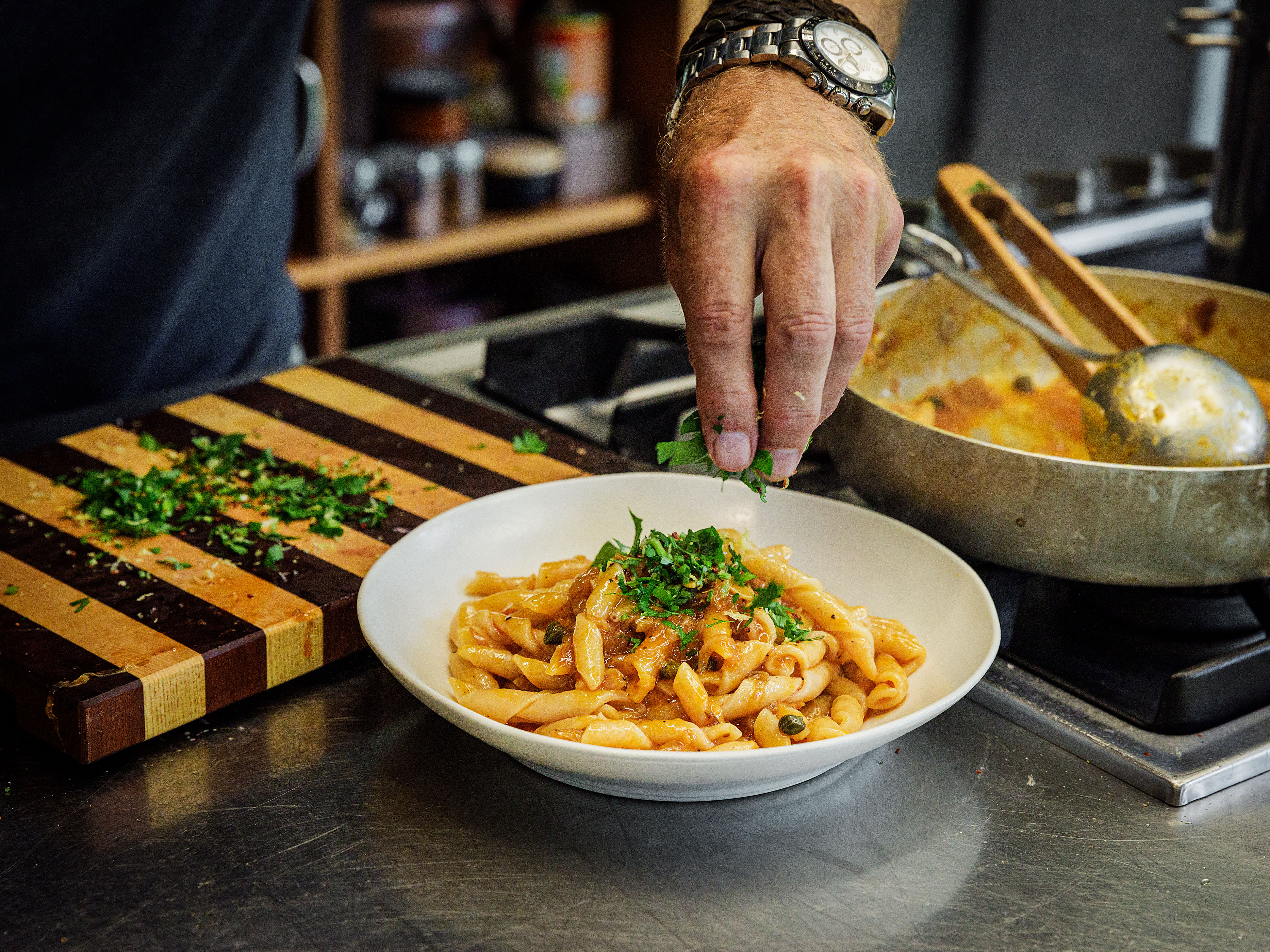 Schritt 3: 3. Pasta fertigstellen und anrichten