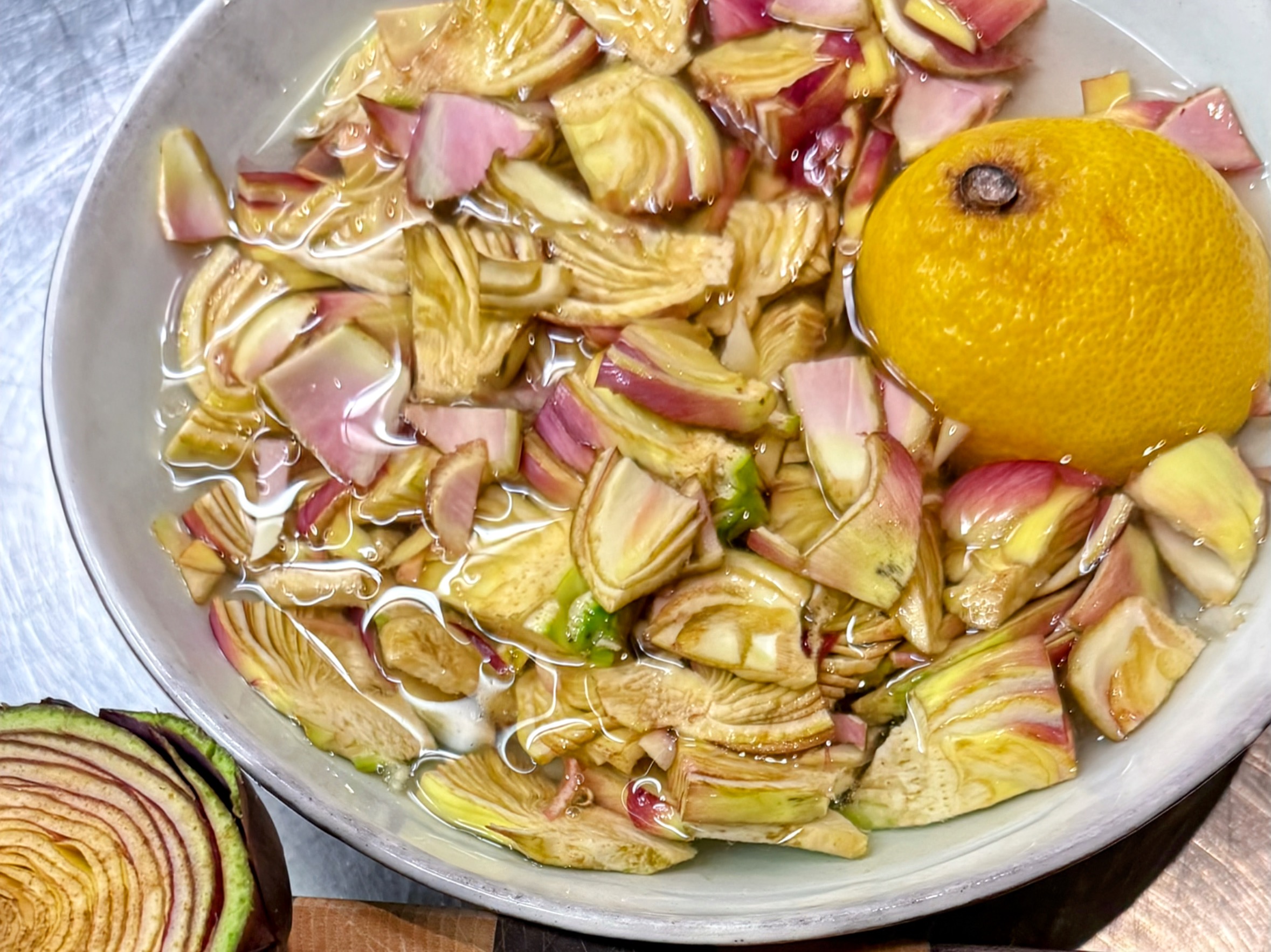 Schritt 1: Artischocken für Artischocken Pasta vorbereiten 