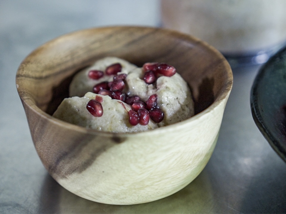 Schritt 2: Bana­nen-Glace zubereiten