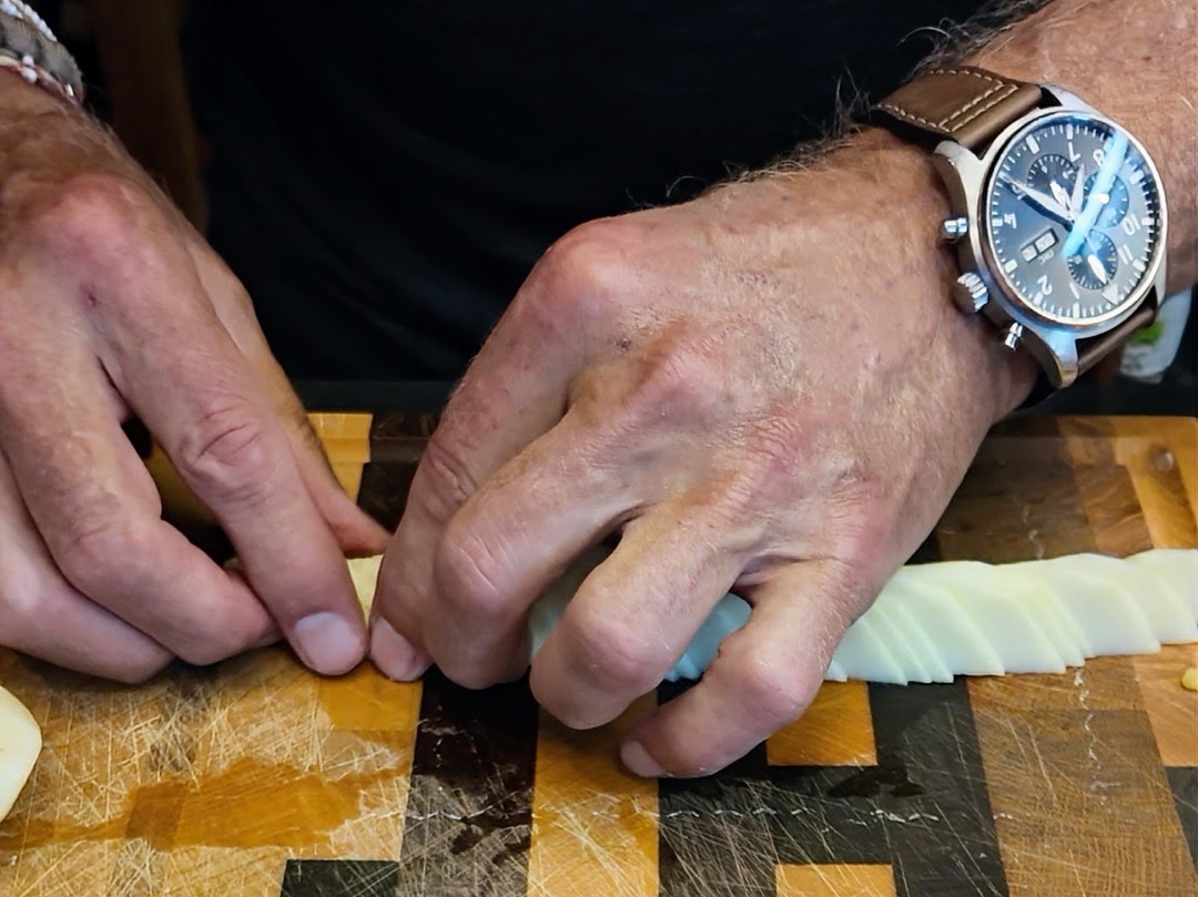 Schritt 2: Apfel-Scheiben für Fine Apple Tart  anordnen und backen