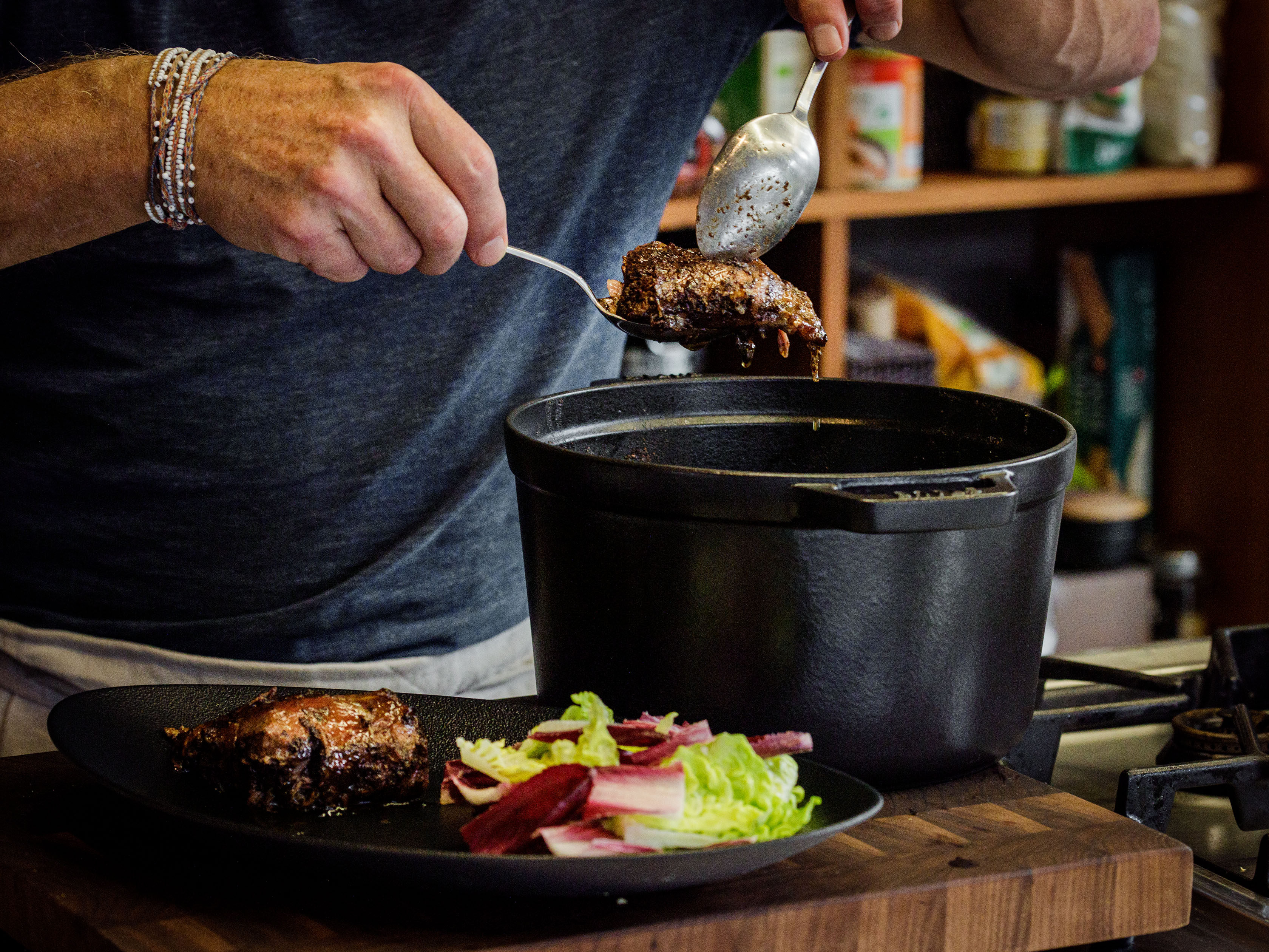 Schritt 4: Anrichten