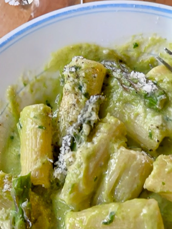 Schnelle Spargelpasta