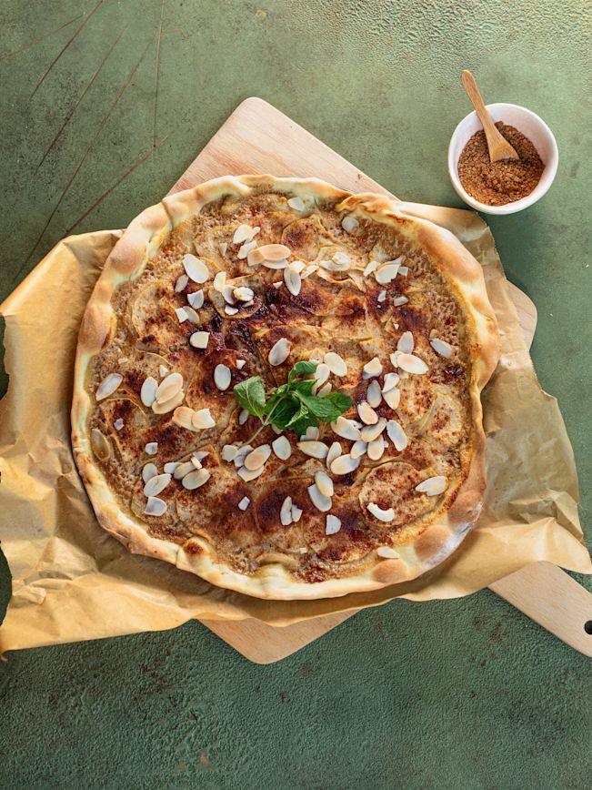 Apfelflammkuchen Rezept Apfelflammkuchen Rezept