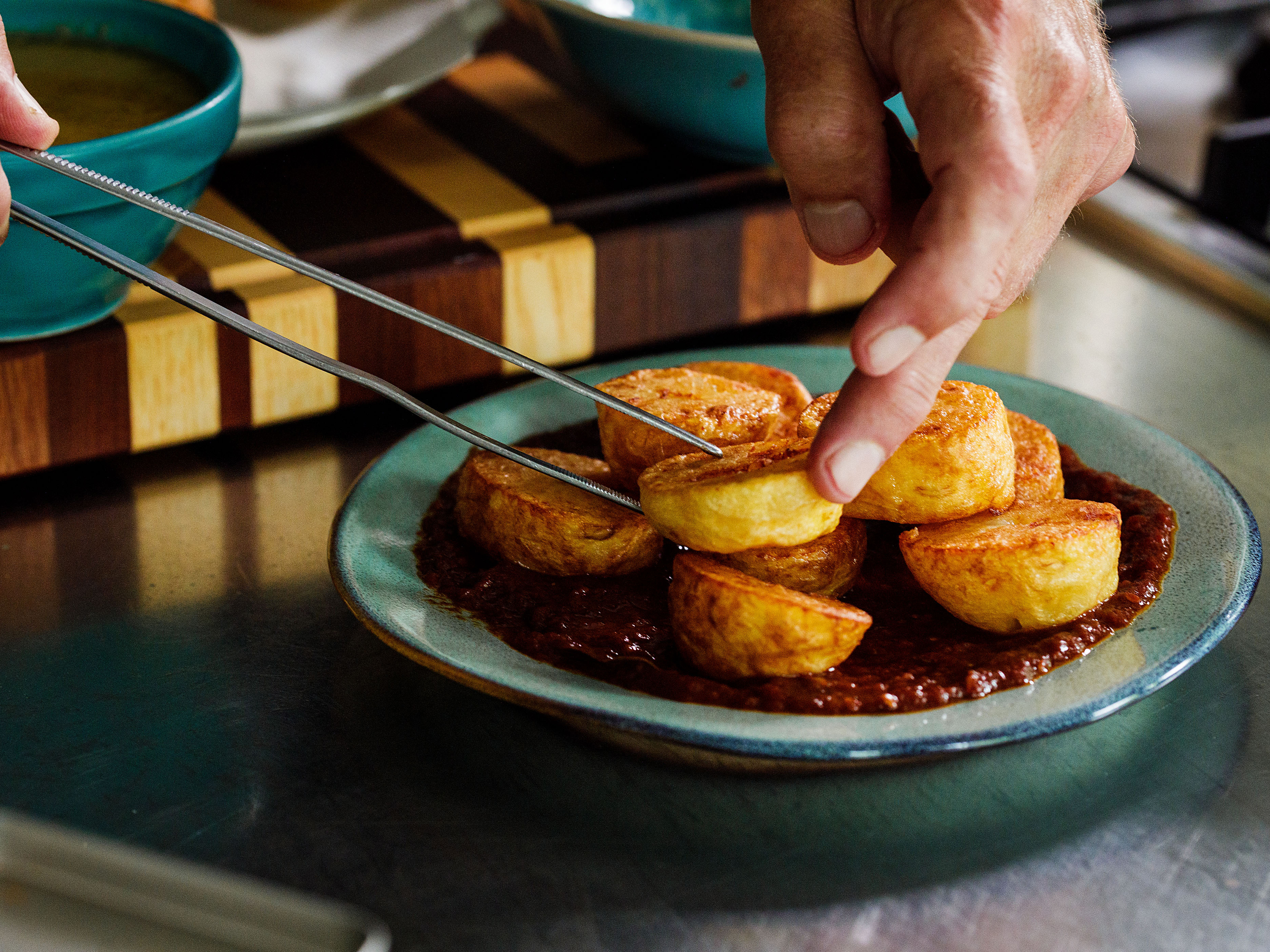 Schritt 4: Kartoffeln anrichten