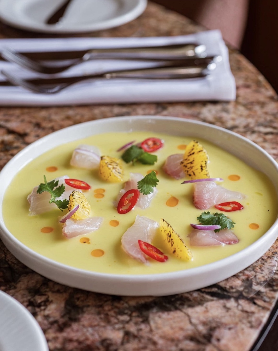 Kingfish Crudo Rezept