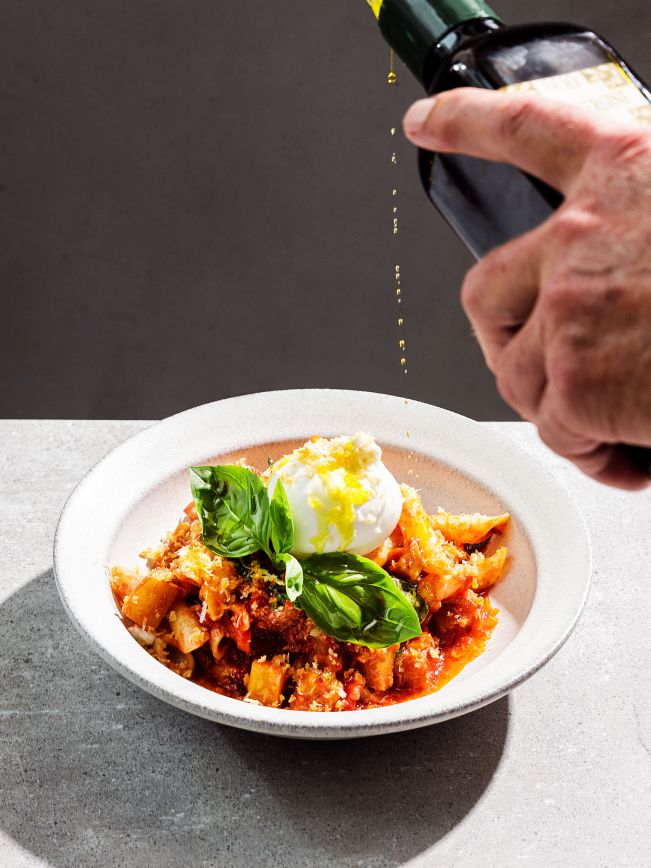 Pasta alla Parmigiana Rezept Pasta alla Parmigiana Rezept