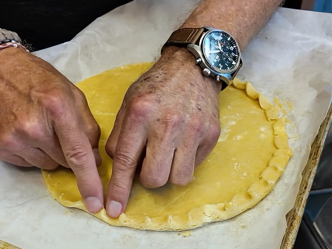 Schritt 1: Teig für Fine Apple Tart vorbereiten und Äpfel schneiden 