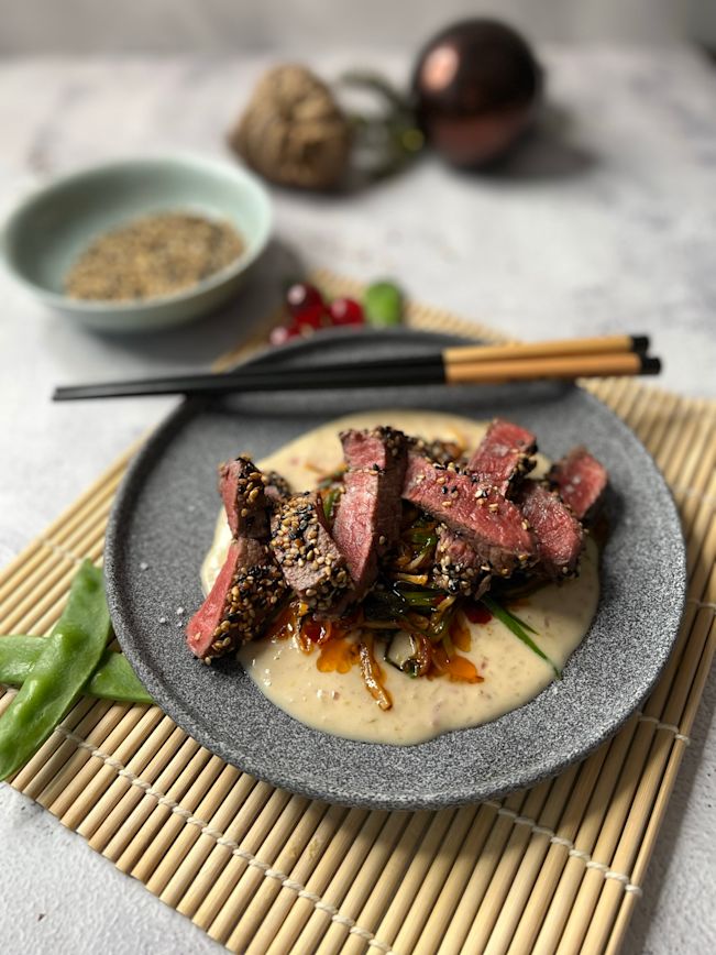 Rindsfilet Tataki Rezept 1 Rindsfilet Tataki Rezept 1
