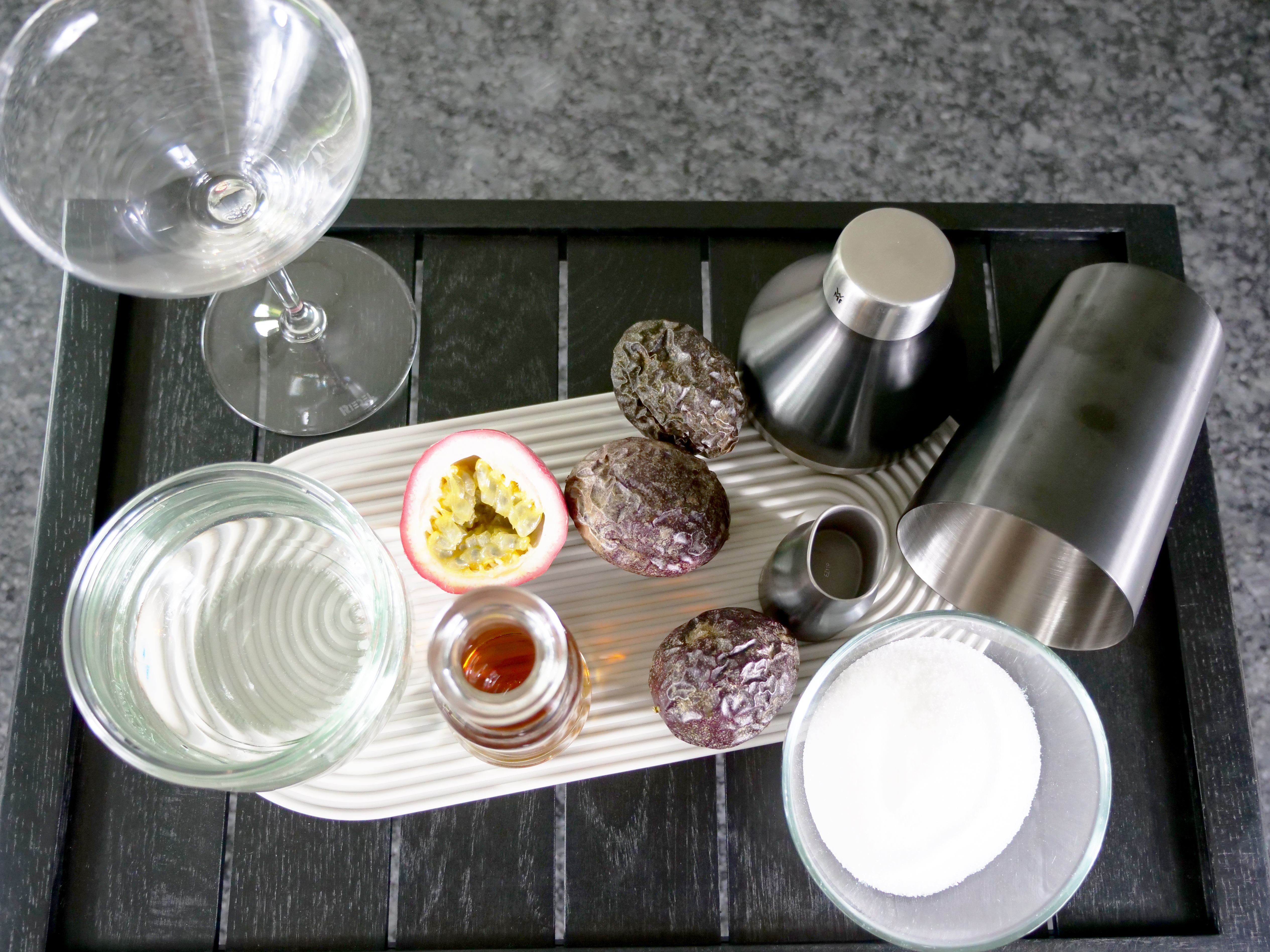 Passionsfrucht Gimlet Rezept